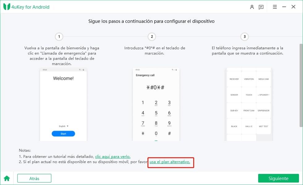 herramienta de desbloqueo FRP de Samsung
