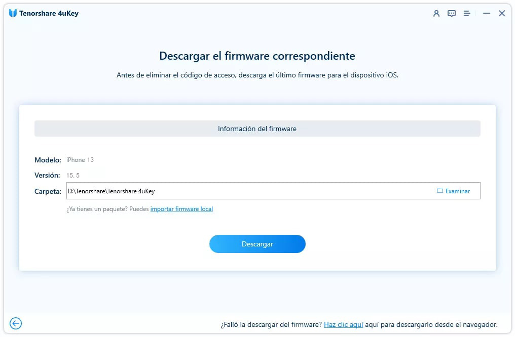 descargar firmware iphone