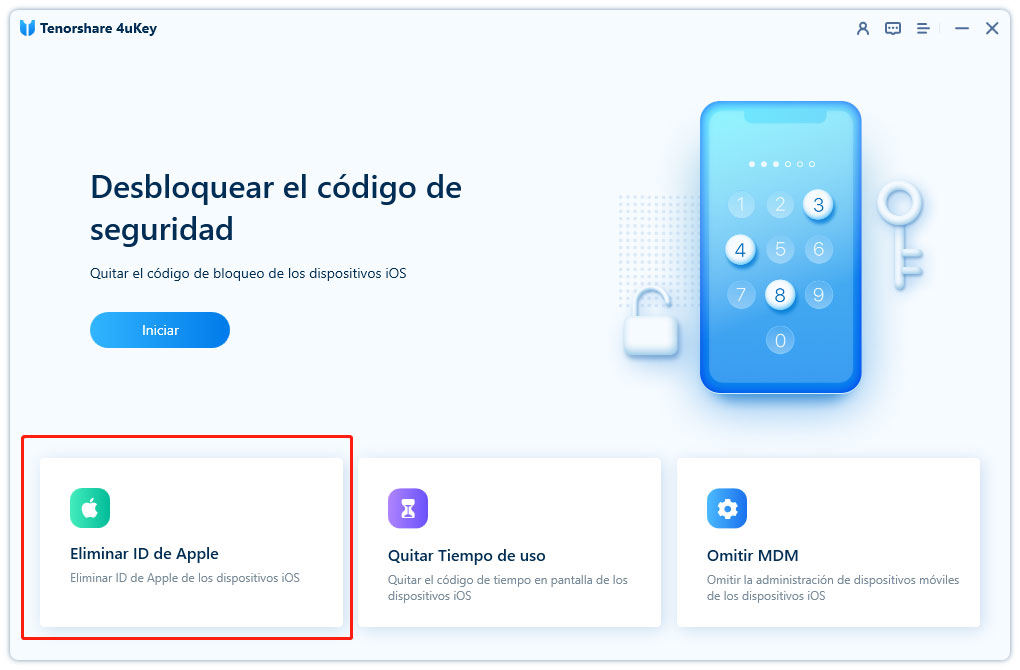 borrar cuenta icloud sin contraseña