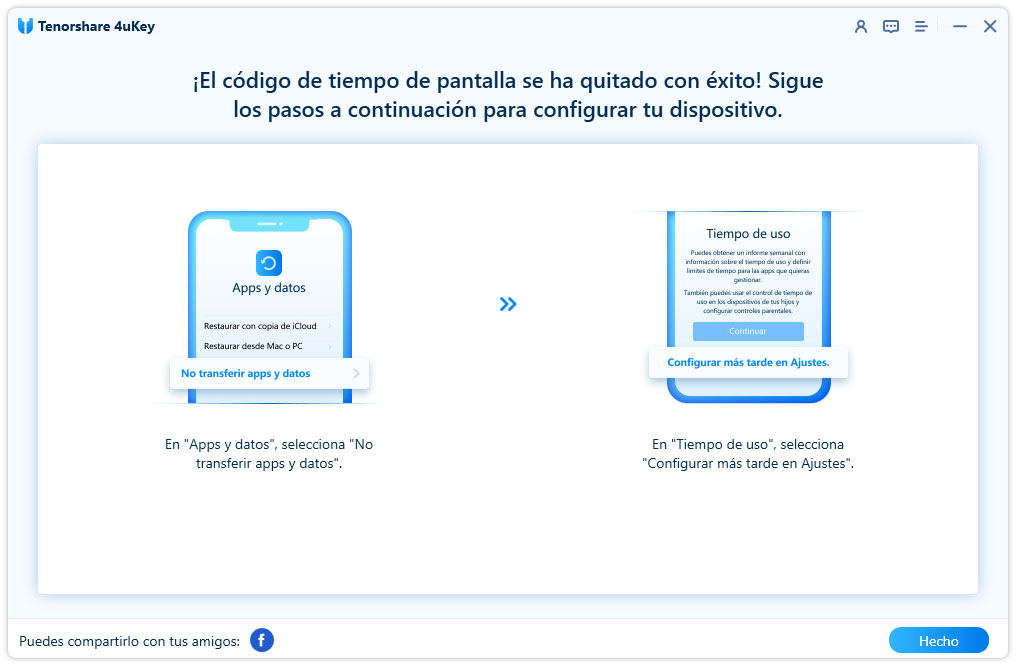 configurar iphoone después de eliminar el id de Apple