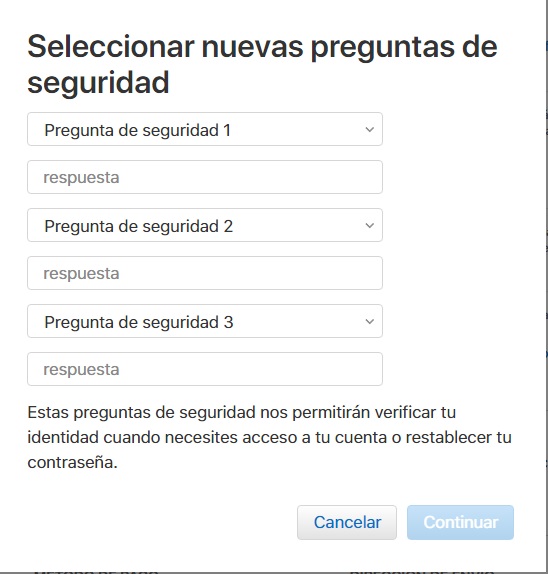 verificación en dos pasos desactivado