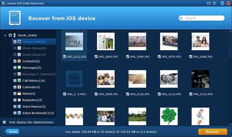 leawo iphone data recovery